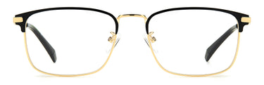 Premium Men Polaroid Eyeglasses: PLD D440/G - Black Gold - SpecSMART Eye Clinic (Front View)